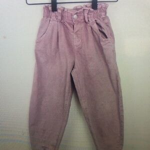 Kids Pink Corduroy Pants